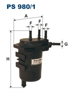 PS9801 FILTRON Топливный фильтр