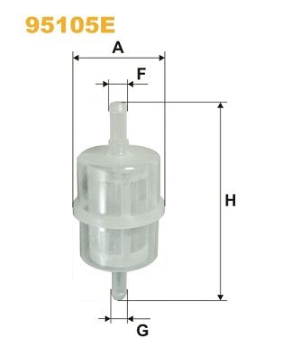 95105E WIX FILTERS Топливный фильтр