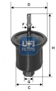 3173100 UFI Топливный фильтр