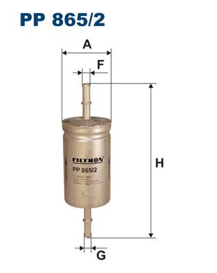 PP8652 FILTRON Топливный фильтр