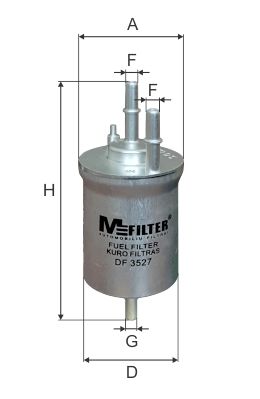 DF3527 MFILTER Топливный фильтр