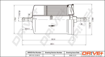 DP1110130013 Dr!ve+ Топливный фильтр
