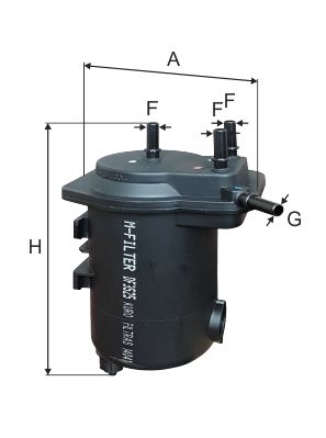 DF3525 MFILTER Топливный фильтр
