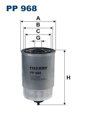 PP968 FILTRON Топливный фильтр