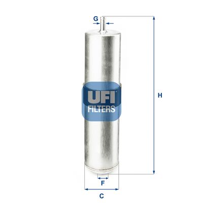 3185704 UFI Топливный фильтр