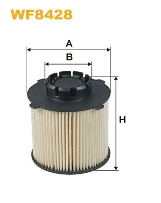 WF8428 WIX FILTERS Топливный фильтр