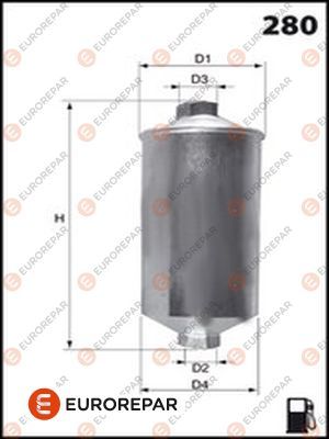 E145063 EUROREPAR Топливный фильтр