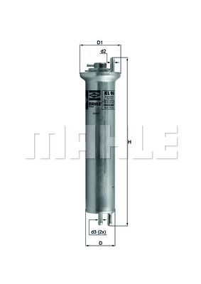 KL96 KNECHT Топливный фильтр