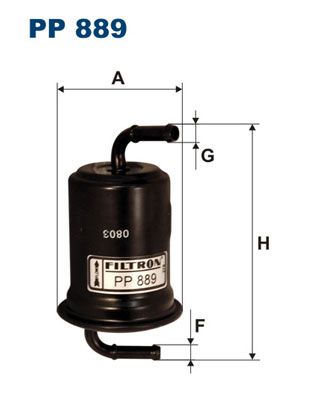 PP889 FILTRON Топливный фильтр