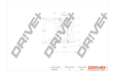 DP1110130038 Dr!ve+ Топливный фильтр