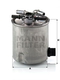 WK9007 MANN-FILTER Топливный фильтр
