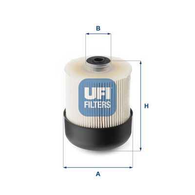 2611500 UFI Топливный фильтр