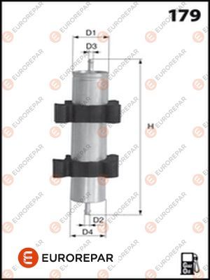 E148143 EUROREPAR Топливный фильтр