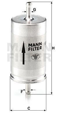 WK410 MANN-FILTER Топливный фильтр