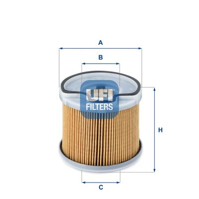 2669100 UFI Топливный фильтр