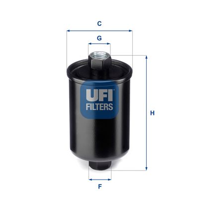 3174100 UFI Топливный фильтр