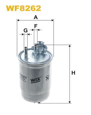 WF8262 WIX FILTERS Топливный фильтр