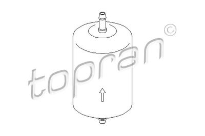 401032 TOPRAN Топливный фильтр
