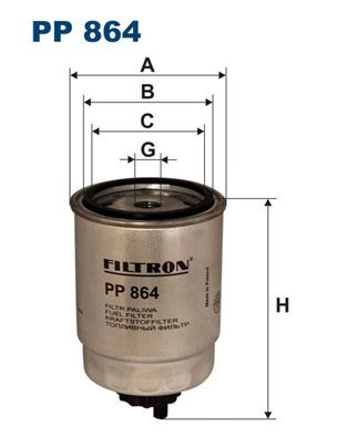 PP864 FILTRON Топливный фильтр