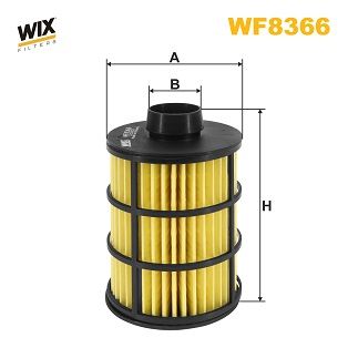 WF8366 WIX FILTERS Топливный фильтр