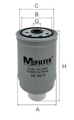 DF3572 MFILTER Топливный фильтр