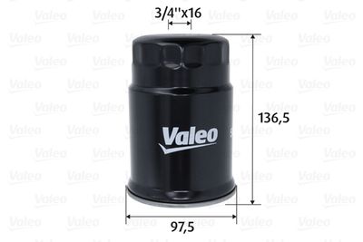 587758 VALEO Топливный фильтр