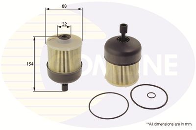 EFF307D COMLINE Топливный фильтр