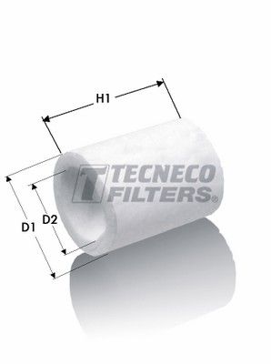 MT18 TECNECO FILTERS Топливный фильтр