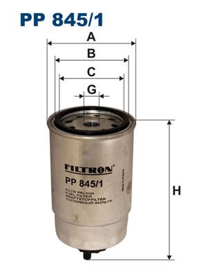 PP8451 FILTRON Топливный фильтр