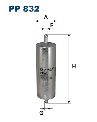 PP832 FILTRON Топливный фильтр