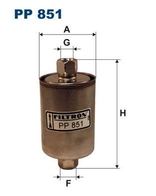 PP851 FILTRON Топливный фильтр