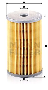 P725x MANN-FILTER Топливный фильтр
