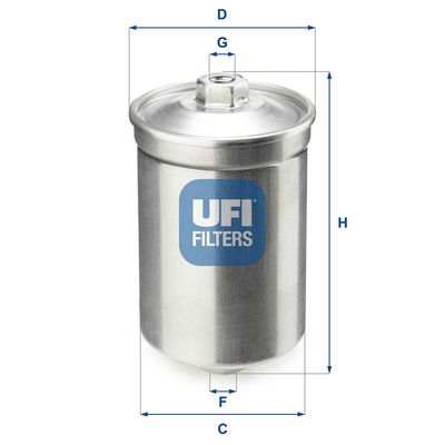 3150200 UFI Топливный фильтр