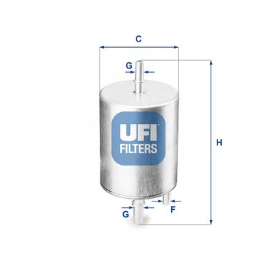 3191900 UFI Топливный фильтр