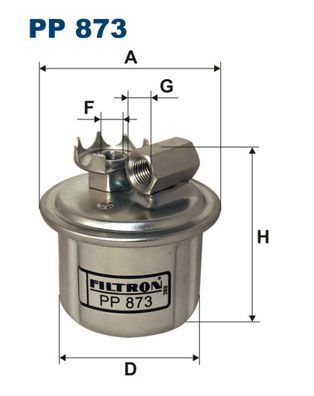PP873 FILTRON Топливный фильтр