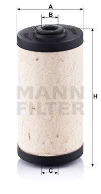 BFU707 MANN-FILTER Топливный фильтр