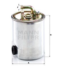 WK84218 MANN-FILTER Топливный фильтр