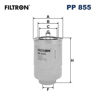 PP855 FILTRON Топливный фильтр