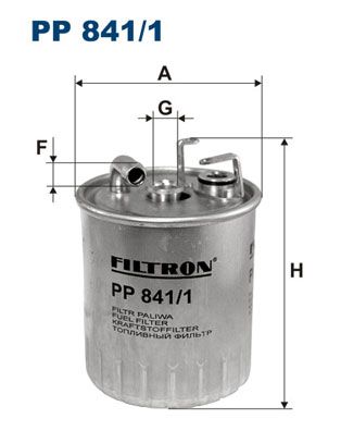 PP8411 FILTRON Топливный фильтр