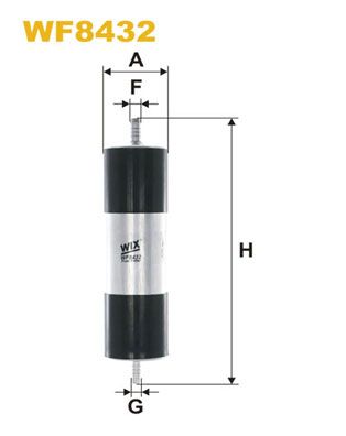 WF8432 WIX FILTERS Топливный фильтр