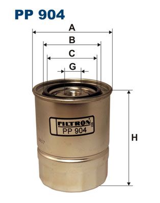 PP904 FILTRON Топливный фильтр