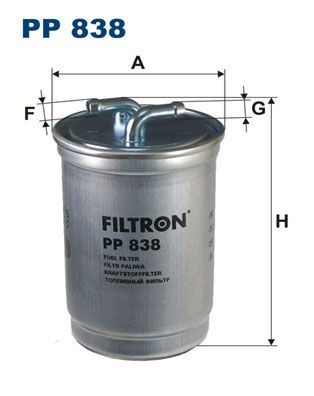 PP838 FILTRON Топливный фильтр