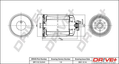 DP1110130141 Dr!ve+ Топливный фильтр