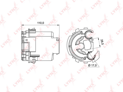 LF994M LYNXauto Топливный фильтр