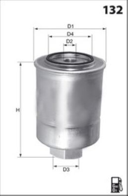 LFDS304 LUCAS FILTERS Топливный фильтр