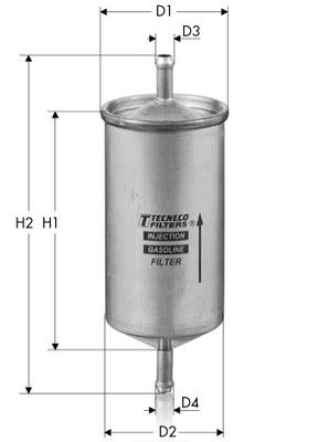 IN11 TECNECO FILTERS Топливный фильтр