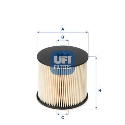 2600300 UFI Топливный фильтр