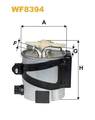 WF8394 WIX FILTERS Топливный фильтр