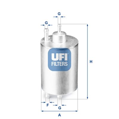 3184100 UFI Топливный фильтр