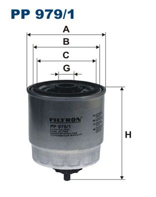 PP9791 FILTRON Топливный фильтр